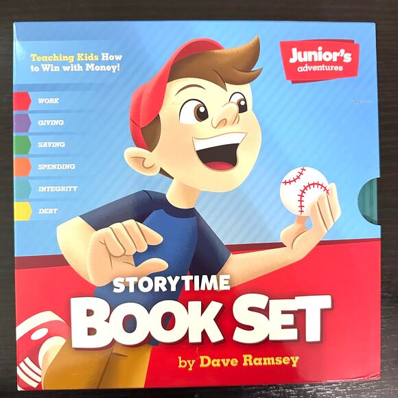 Dave Ramsey Financial Peace Junior's Adventures 6 Book Set LIKE NEW - Picture 1 of 5